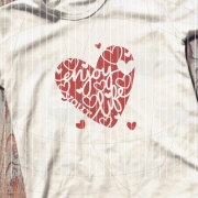 Herz Enjoy your Life Plotterdatei SVG DXF FCM